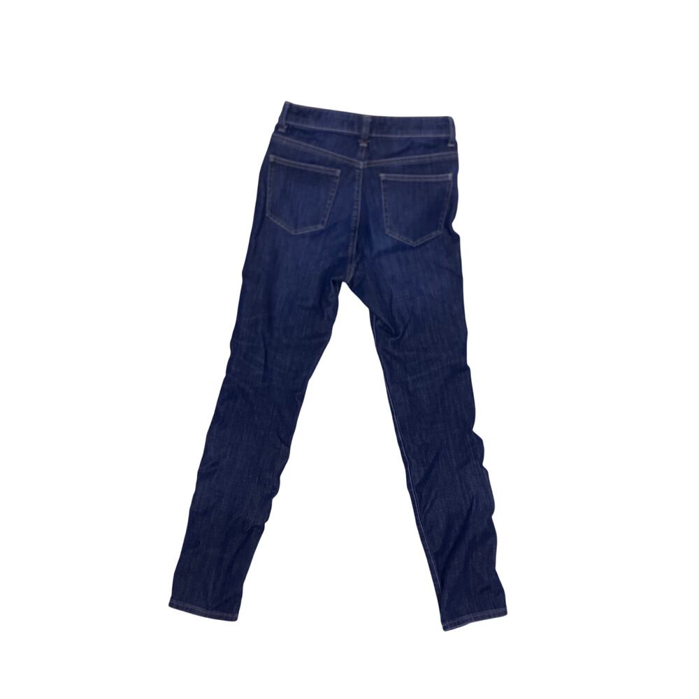 Uniqlo Blue Jeans Women’s Size 26 Cotton Mid Rise Straight Leg Denim Pants - Picture 3 of 7